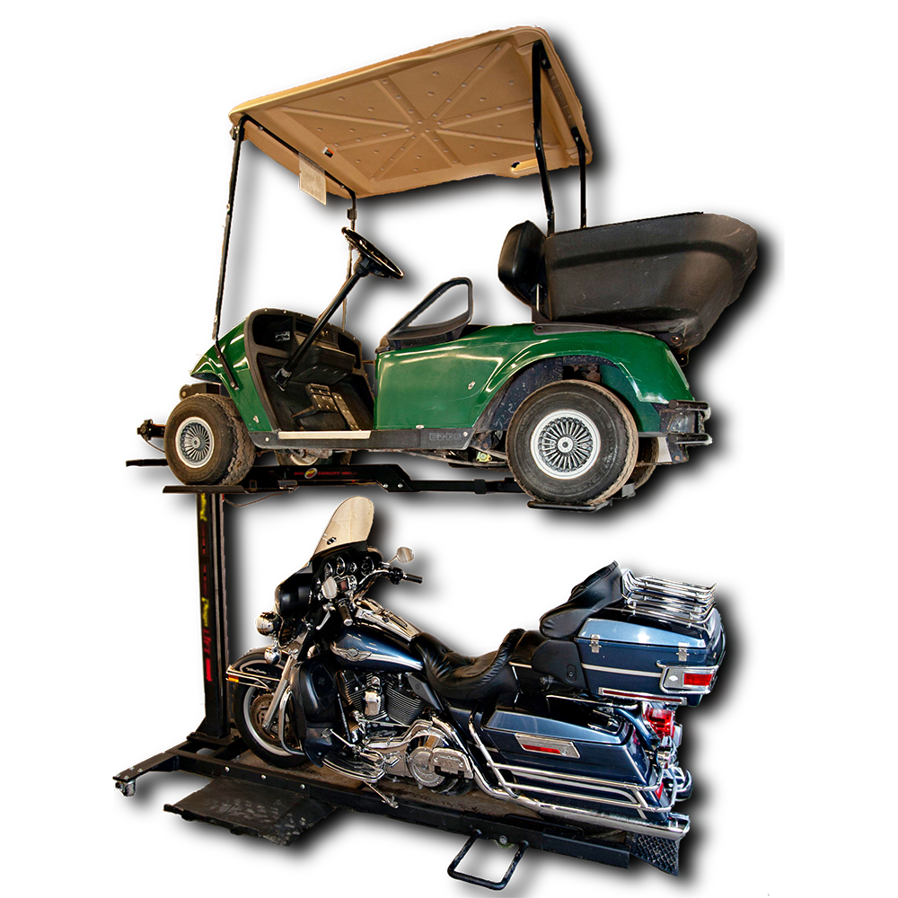 golf kart storage lift